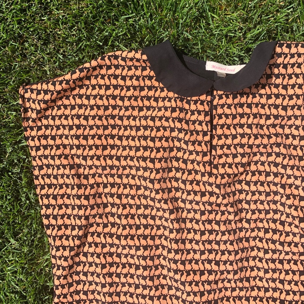 Preppy bunny blouse